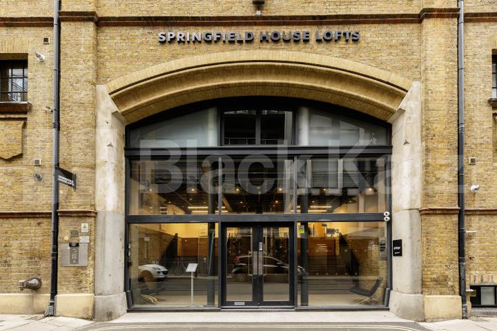 located in one of Dalston's iconic warehouse apartment developments  Springfield House lofts - Tyssen Street, Dalston